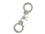 Металлические наручники с ключиками LARGE METAL HANDCUFFS WITH KEYS #25288