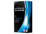 Классические презервативы VITALIS PREMIUM natural - 12 шт. #26512