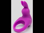 Фиолетовое эрекционное виброкольцо Happy Rabbit Cock Ring Kit #201713