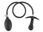 Черная анальная втулка-расширитель Inflatable Plug #221914