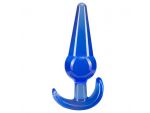 Синяя анальная пробка в форме якоря Large Anal Plug - 12,2 см. #225512