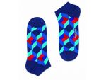 Низкие носки Optic Square Low Sock с цветными зигзагами #228140
