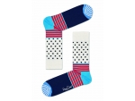 Носки унисекс Stripes And Dots Sock с полосками и точками #228343