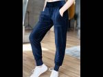 Женские вельветовые брюки–джоггеры #230750