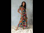Яркое платье Dominica из вискозы #271306