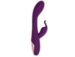 Фиолетовый вибратор-кролик G-Spotter - 19,5 см. #281334