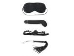 БДСМ-набор Deluxe Bondage Kit: маска, вибратор, кляп, плётка #294096