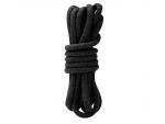 Черная хлопковая веревка для связывания - 3 м. #35035