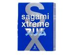 Розовые презервативы Sagami Xtreme Feel Fit 3D - 3 шт. #38248