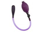Фиолетовый анальный стимулятор с функцией расширения Anal Balloon #39462