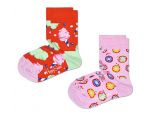 Набор из 2 пар детских носков 2-Pack Kids Cotton Candy Sock со сладостями #300212