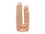 Телесный анально-вагинальный фаллоимитатор Double Penetrator - 19,5 см. #310464