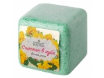 Шипучая соль для ванн «Счастье в кубе» с ароматом розы - 130 гр. #326146