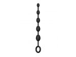 Черная анальная цепочка №03 Anal Chain - 30 см. #327889