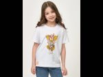 Детская футболка с принтом Gold #339983