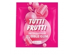 Саше гель-смазки Tutti-frutti со вкусом бабл-гам - 4 гр. #343416