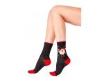 Новогодние хлопковые носки с веселым Сантой Christmas Socks #350698