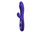 Фиолетовый вибратор-кролик Snappy-Yourth - 19 см. #370593