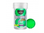 Лубрикант на силиконовой основе Hot Ball Plus с покалывающим эффектом (2 шарика по 3 гр.) #371694