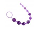 Фиолетовая анальная цепочка Sassy Anal Beads - 26,7 см. #45688