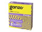 Тонкие презервативы для большей чувствительности Ganzo Sence - 3 шт. #46325