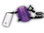 Фиолетовый вибростимулятор на ремешках BUTTERFLY REMOTE CONTROL #48263