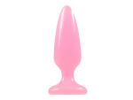 Розовая, светящаяся в темноте анальная пробка Firefly Pleasure Plug Medium Pink - 12,7 см. #49518