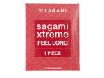 Утолщенный презерватив Sagami Xtreme Feel Long с точками - 1 шт. #49568