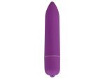 Фиолетовая удлинённая вибропуля Power Bullet Purple - 8,3 см. #49980