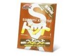 Презерватив Sagami Xtreme Feel Up с точечной текстурой и линиями прилегания - 1 шт. #53423