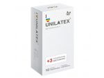 Разноцветные ароматизированные презервативы Unilatex Multifruit  - 12 шт. + 3 шт. в подарок #55644