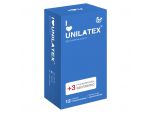 Классические презервативы Unilatex Natural Plain - 12 шт. + 3 шт. в подарок #55647