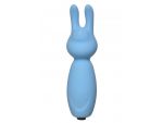 Голубой мини-вибратор Emotions Funny Bunny #56332