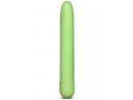 Зелёный биоразлагаемый вибратор Eco - 17,8 см. #59598