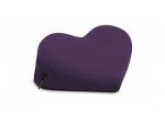 Фиолетовая малая вельветовая подушка-сердце для любви Liberator Retail Heart Wedge #59844