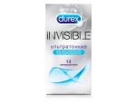 Ультратонкие презервативы Durex Invisible - 12 шт. #60684