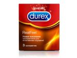 Презервативы Durex RealFeel для естественных ощущений - 3 шт. #84437