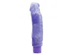 Фиолетовый водонепроницаемый вибратор JELLY JOY SWEET MOVE MULTI-SPEED VIBE - 20 см. #84872