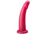 Розовый плаг-массажёр для стимуляции простаты - 16 см. #96229