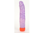Классический фиолетовый вибратор, 18.5 см #3243
