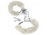 Меховые белые наручники Beginner's Furry Cuffs #4421
