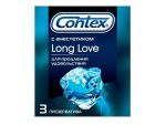 Презервативы с продлевающей смазкой Contex Long Love - 3 шт. #4895