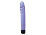 Фиолетовый водонепроницаемый вибромассажер Pure Vibes - 21,8 см. #6158