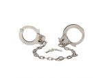 Металлические наручники с 2 ключами Chrome Hand Cuffs #6508