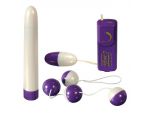 Набор Duotone Collection: вагинальные шарики, вибрирующие яйцо и вибратор #754