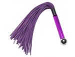 Фиолетовая замшевая плеть Sensua #8066