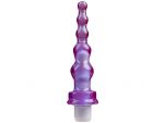 Фиолетовая анальная виброёлочка SPECTRA GELS - 17,7 см. #8401