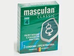 Презервативы Masculan Classic облегающие с канавкой (Anatomic)  #10395