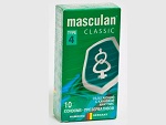 Презервативы Masculan Classic облегающие с канавкой (Anatomic)  - 10 шт. #10400