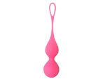 Матовые розовые вагинальные шарики Кегеля Layla Peonia #10707